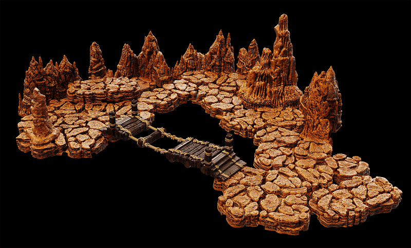 Warlock Tiles: Caverns Base Set image 0